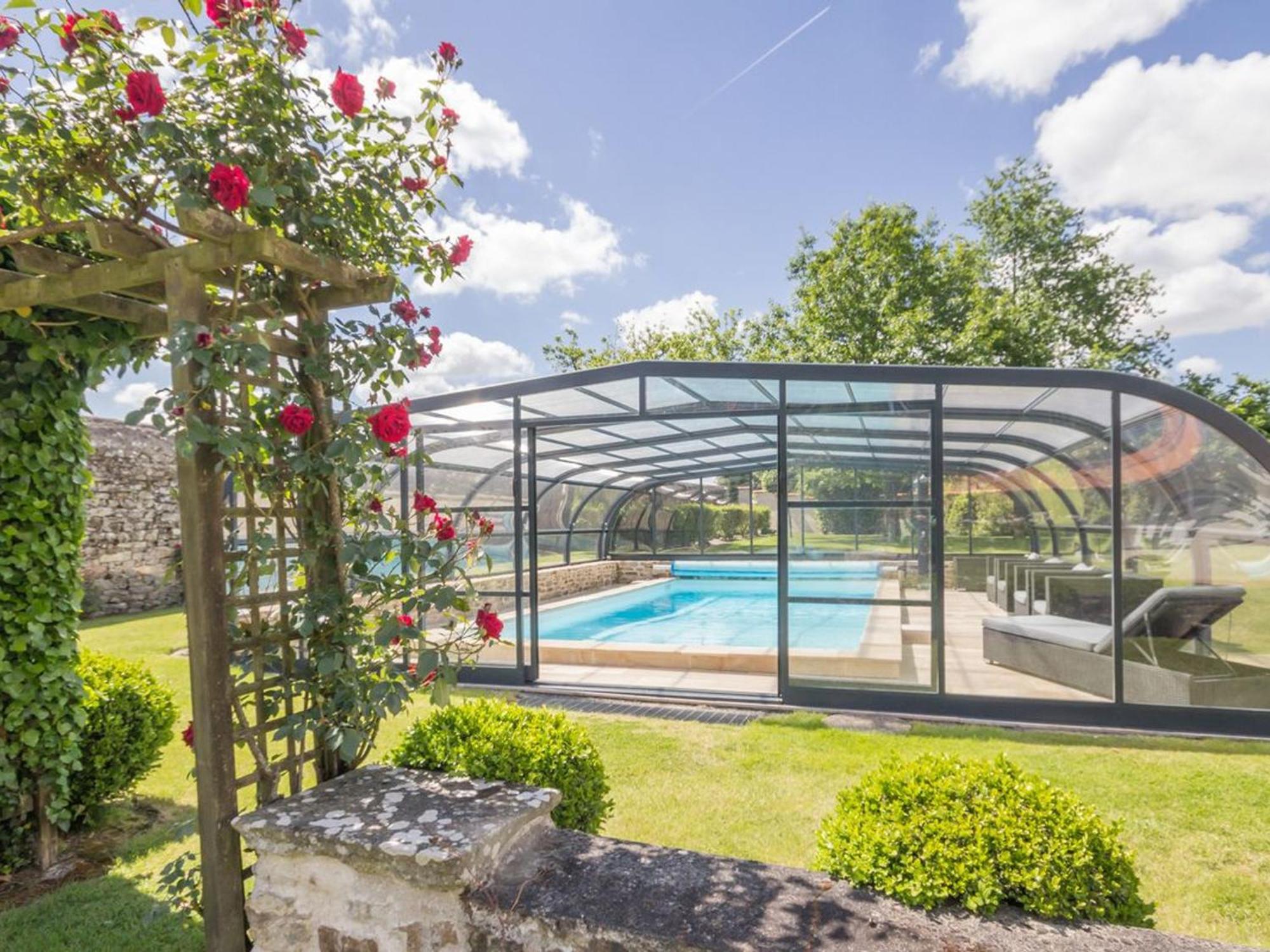 Gite De Charme Avec Piscine Chauffee Et Wifi - 2 Chambres - Fr-1-306-803 Chateauthebaud 外观 照片